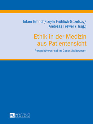 cover image of Ethik in der Medizin aus Patientensicht